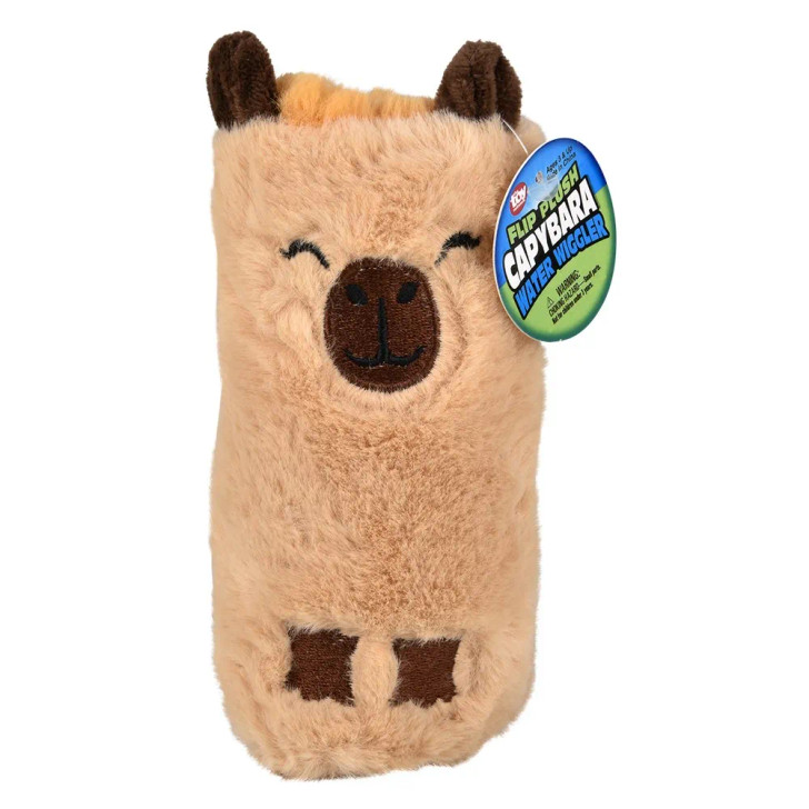 Reversible Capybara Plush Water Wigglers Wholesale Case of 36