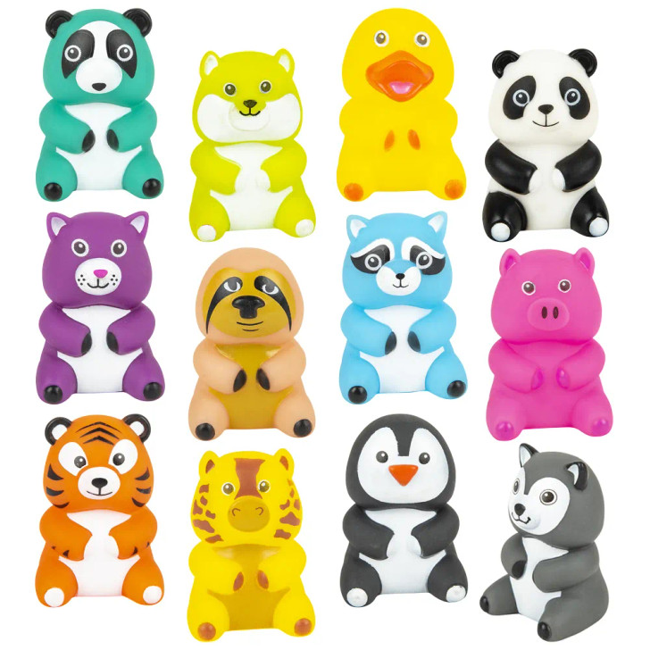 Rubber Belly Buddies 2.5" - 288 Pcs Bulk Toy Gifts