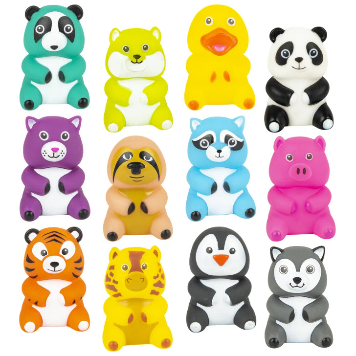Rubber belly buddies 2.5" 288 pcs bulk toy gifts assortment view 2.