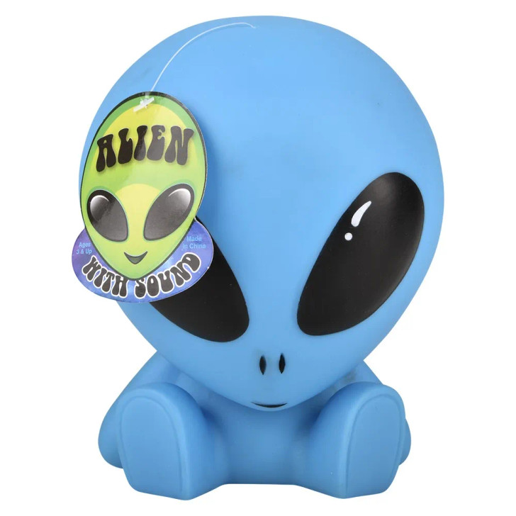 Big Rubber Alien Collectible Toy Mix 6" Each - View 8