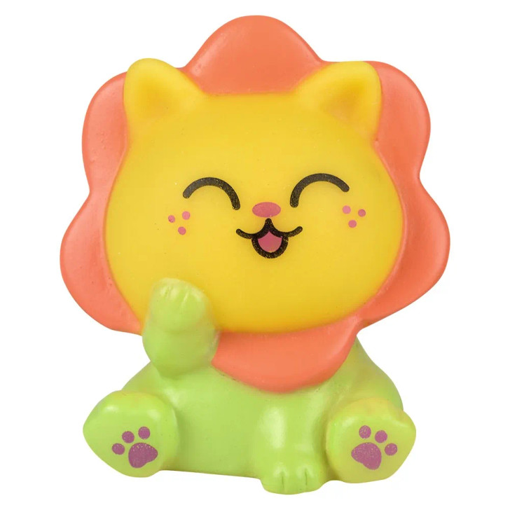 Rubber cat assortment 2" 500 pcs bulk toy gifts lion.