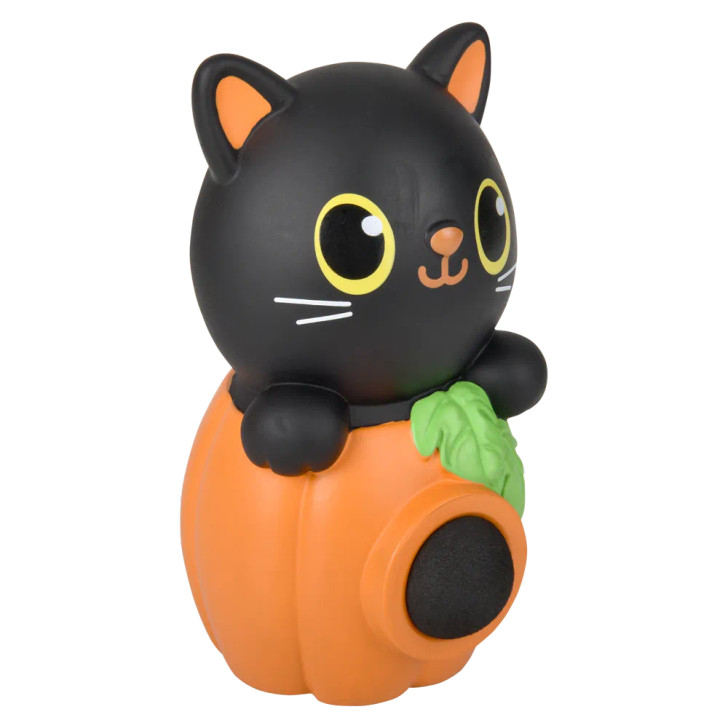 Halloween black cat foam ball blaster 5.5" 36 pcs bulk toy gifts.