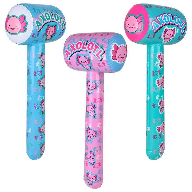 Axolotl Mallet Toys 37" Each