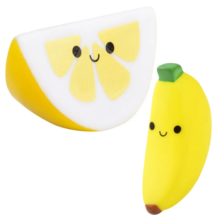 Rubber Fruit Collectible Toy Mix for Claw Machines and Prize Counters