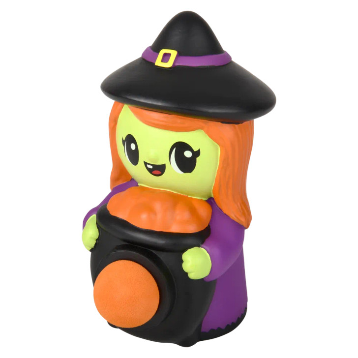 Halloween Witch Foam Ball Blaster Toys for Claw Machines and Prize Counters