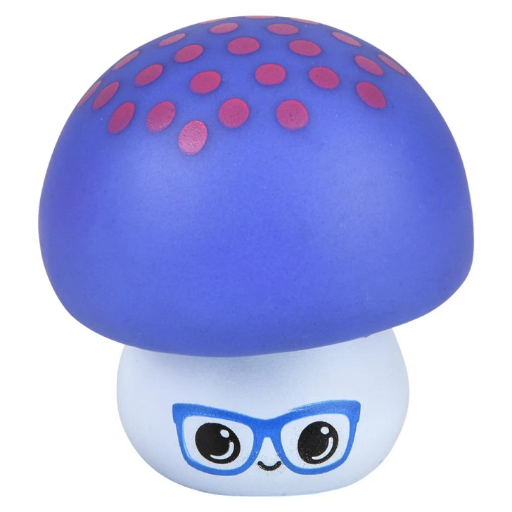 Rubber mushroom assortment 2" 500 pcs bulk assorted toy gifts purple.