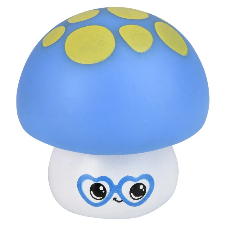 Rubber Mushroom Toy Mix 2" Each - View 8