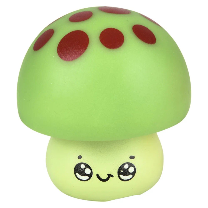 Rubber mushroom assortment 2" 500 pcs bulk assorted toy gifts.