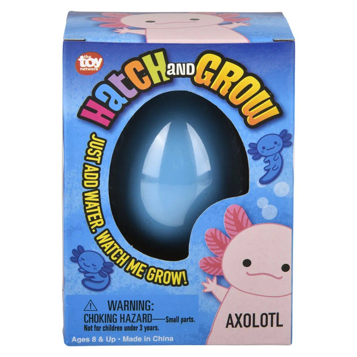 Small hatch and grow axolotl egg 2.5" 144 pcs bulk toy gifts in box.