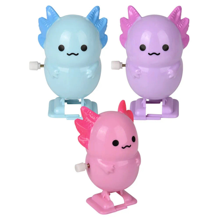 Wind-Up Axolotl Toys - 2.75 Inch - Case of 144