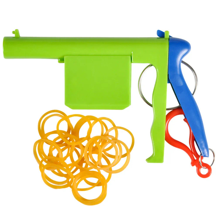 Rubber Band Launcher Min Toys Wholesale Case of 144
