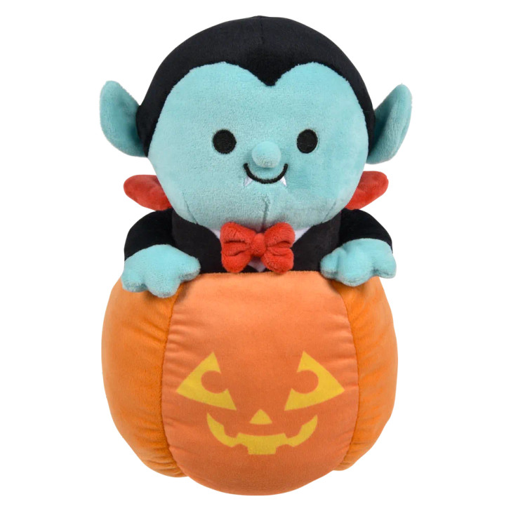 Popping pumpkin assortment 7" 72 pcs bulk toy gifts  assorted characters vampire.