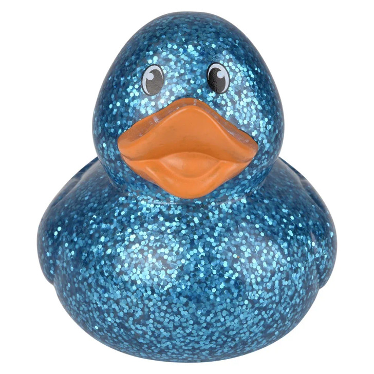 Jumbo Glitter Rubber Duckies Wholesale Case of 72