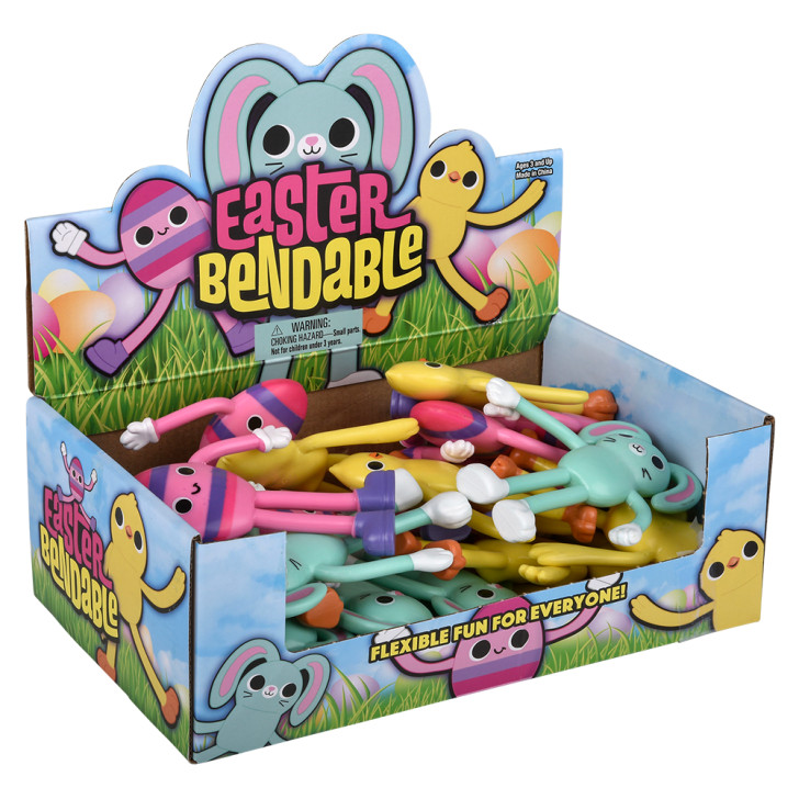 Easter bendable assortment bulk 288 pieces 4.5 inch 3 styles box right.