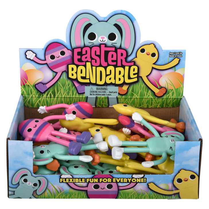 Easter Bendable Characters for Claw Machines and Prize Counters