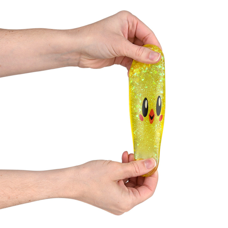 Easter chick sugar ball bulk 72 pieces 2.5 inch stretch