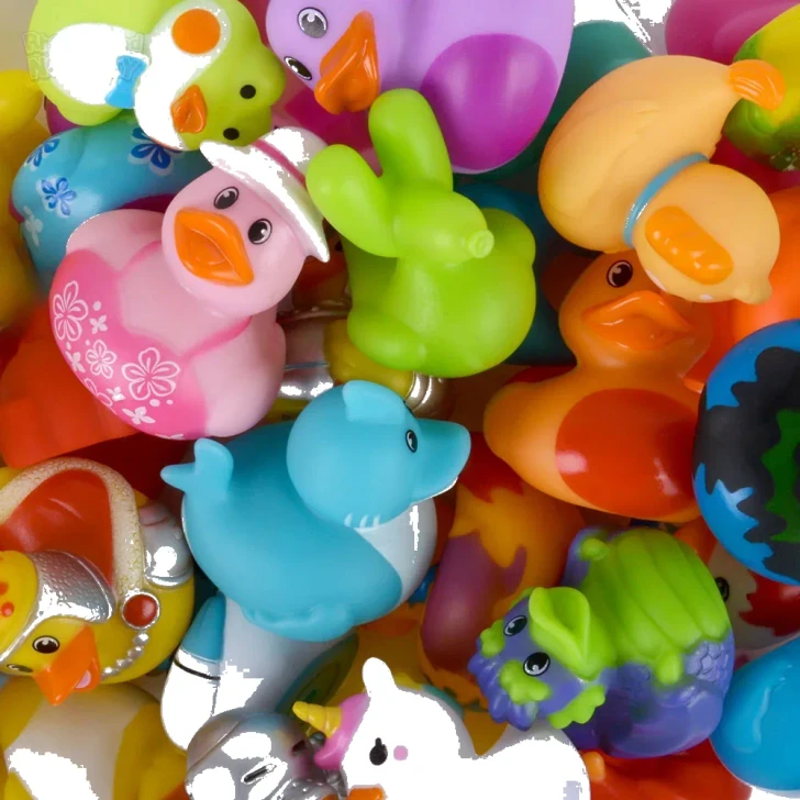 Rubber Ducky Refresh Toys Mix 2" Each