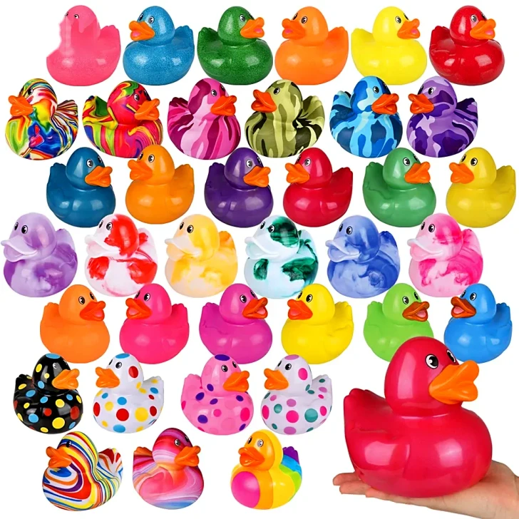 Big Rubber Ducky Mix Version Toys 6" Each