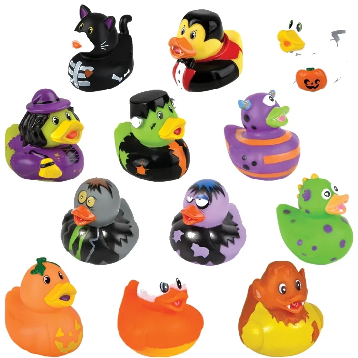 Halloween Rubber Duckies - 2 Inch - Case of 288