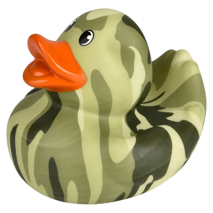 Big Camouflage Rubber Ducks 6" Bulk 36 Pieces - Party favors - view 5