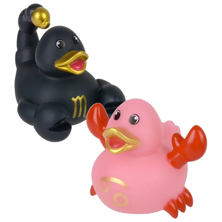 Zodiac Rubber Duckies 2" Each