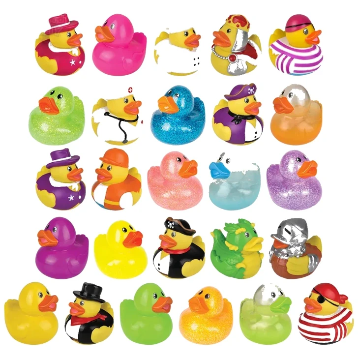 Rubber Duckies - 3.75 Inch - Case of 144 - Assorted