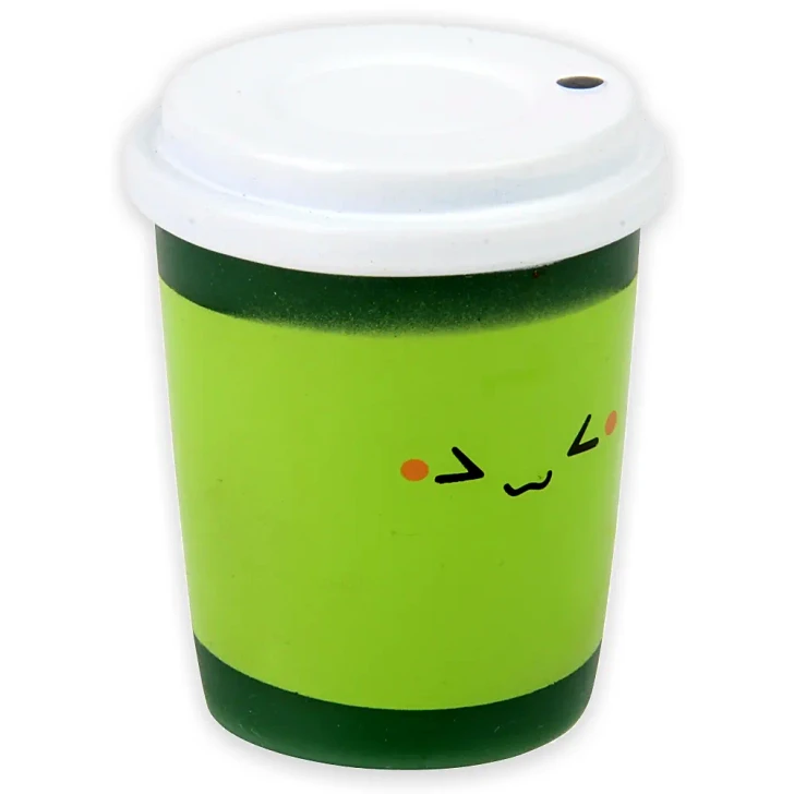 Rubber Kawaii Coffee Toys Bulk Carnival Prizes