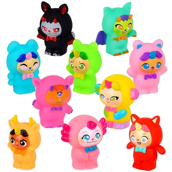 Rubber Doll Character Toys Collection Bulk 500 Pieces - View 2