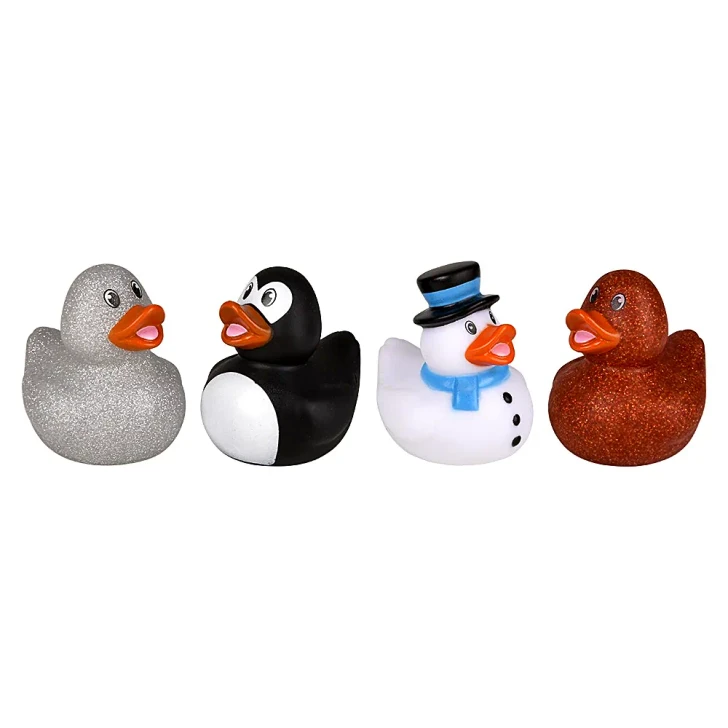 Christmas Rubber Duckies 2" Each