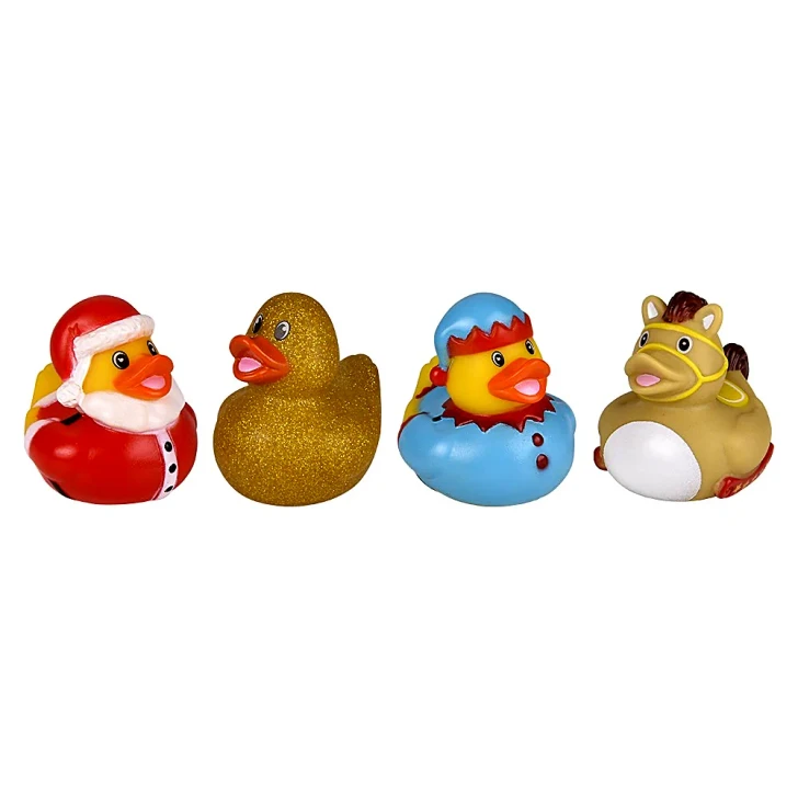 Christmas Rubber Duckies Bulk Party Favors