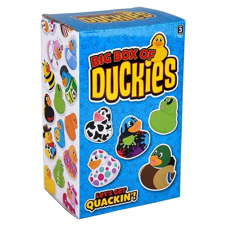 Box of Rubber Duckies Wholesale Case of 300