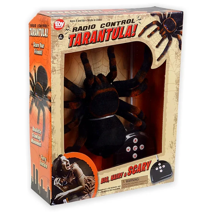 Remote Controlled Tarantula Toys - 10 Inch - Case of 8