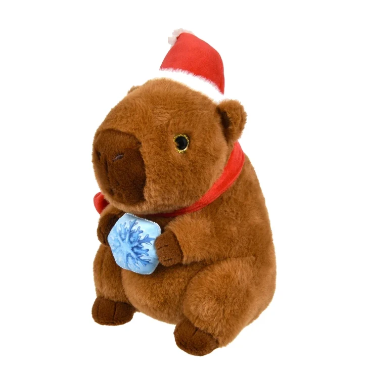Belly Buddy Christmas Capybara Plush Toys Bulk Party Favors