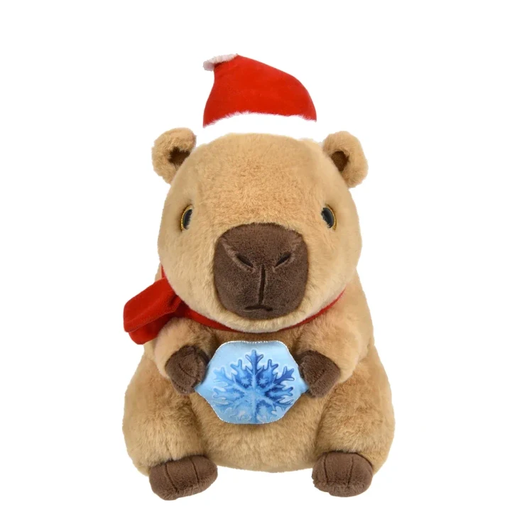 Belly Buddy Christmas Capybara Plush Toys 12" Each