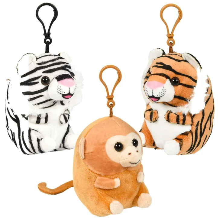 Belly Buddy Clip Plush Toy Mix Wholesale Case of 180