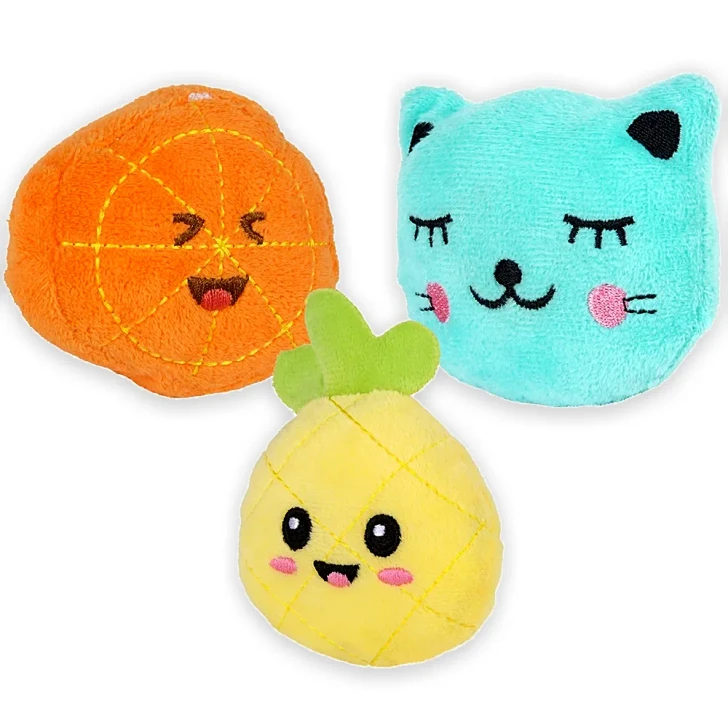 Embroidered Character Mini Value Plush Toys Wholesale Case of 720