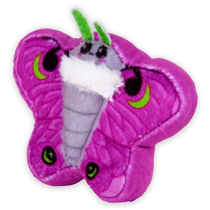 Mini Luna Moth Plush Toys for Claw Machines and Prize Counters