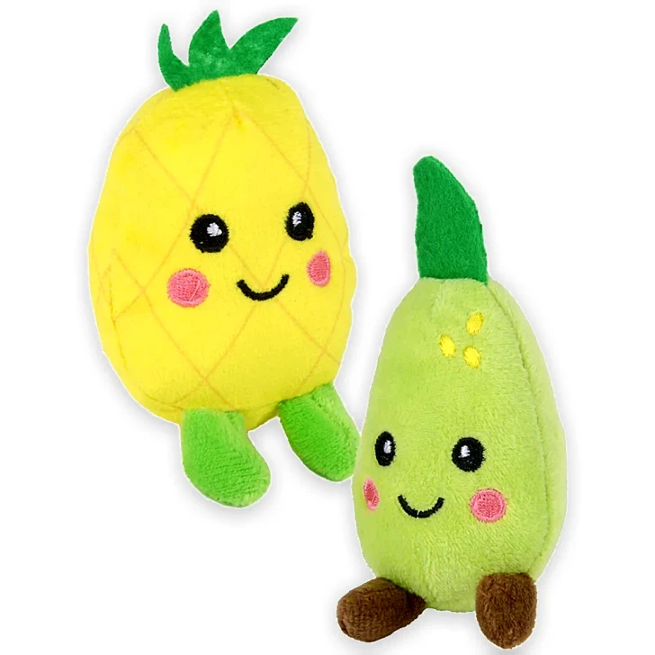 Mini Fruit Plush Toys Wholesale Case of 600