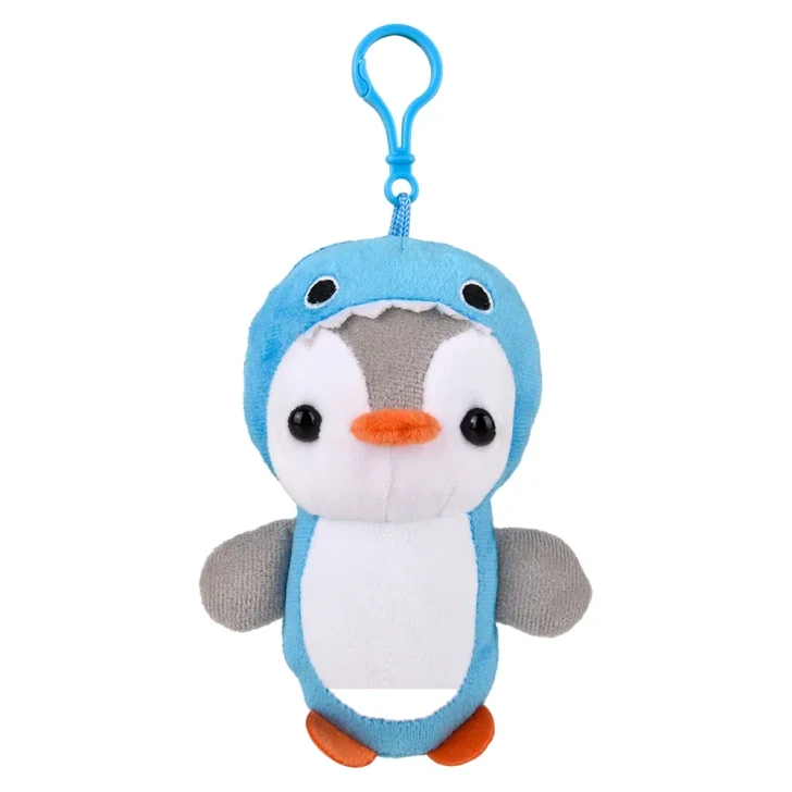 Penguin Backpack Clip Plush Toys Wholesale Case of 240