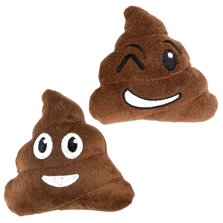 Plush Emoticon Poop Toys Wholesale Case of 144
