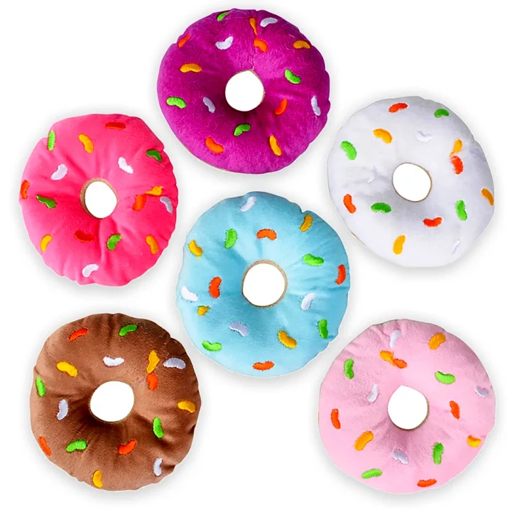 Donut Plush Toys - 5 Inch - Case of 144