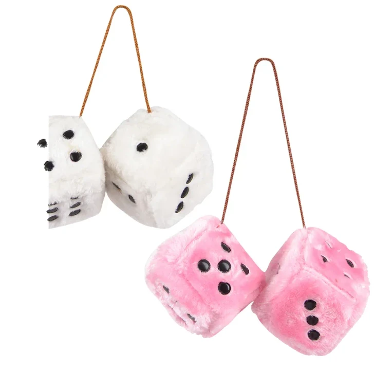 Plush Dice Toys Wholesale Case of 120