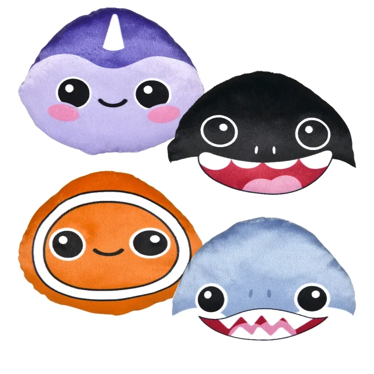 Bumbino Aquatic Plush Toys 8" - 144 Pcs Bulk