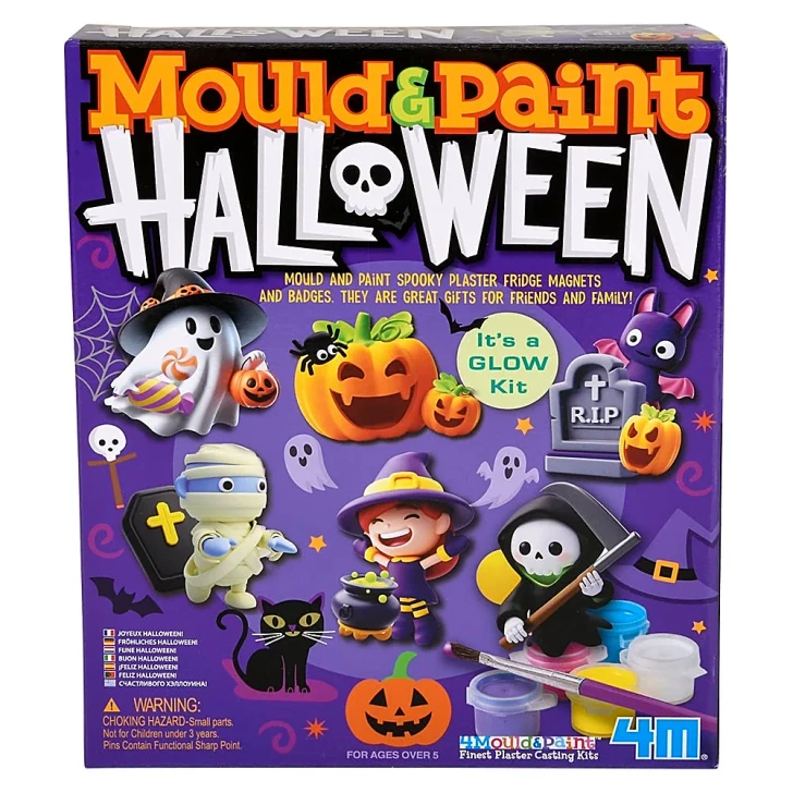 Mould & Paint Halloween Magnet Toys for Claw Machines and Prize Counters