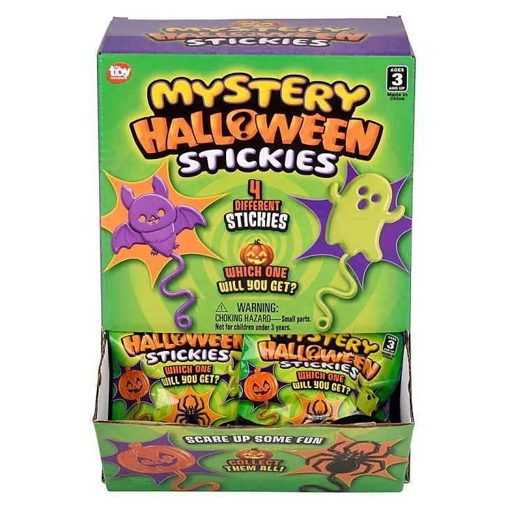 Halloween Sticky Toys for Claw Machines and Prize Counters