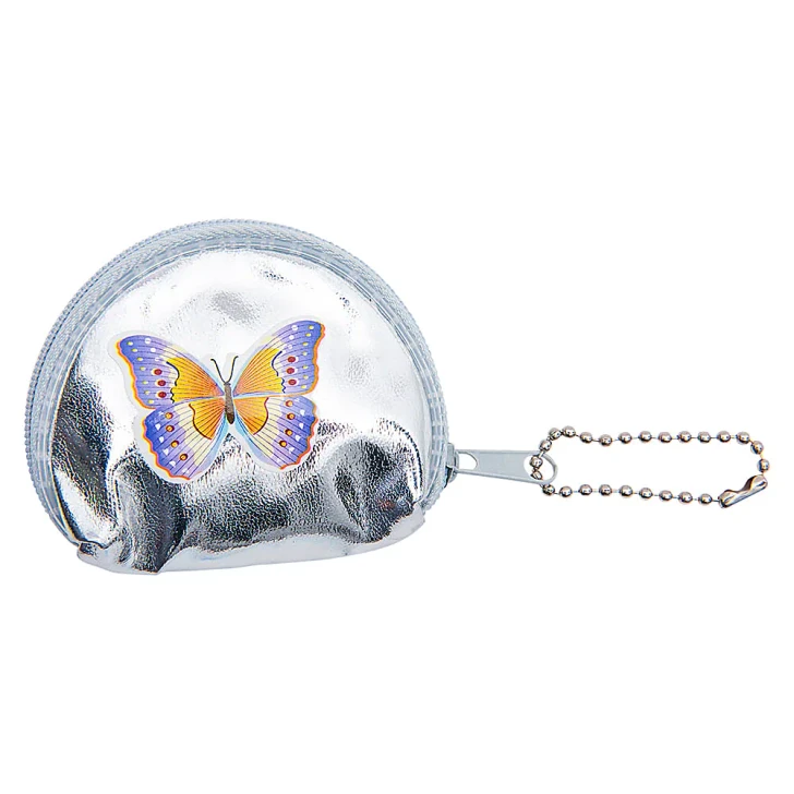 Butterfly Coin Purse Keychains 2.75" Each