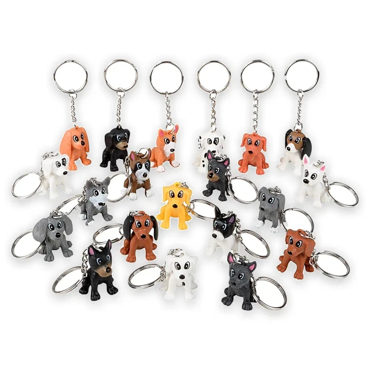 Puppy Keychain Toys - 1.5 Inch - Case of 480