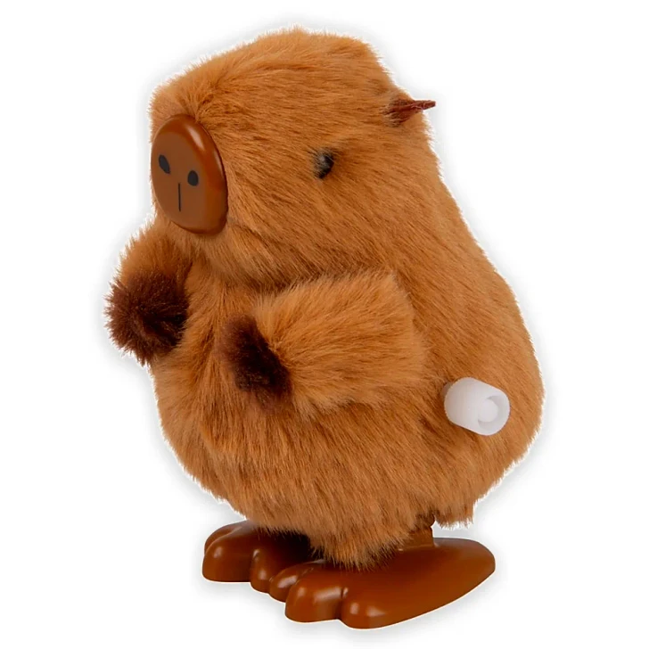 Wind-Up Fuzzy Capybara Toys Wholesale Case of 144