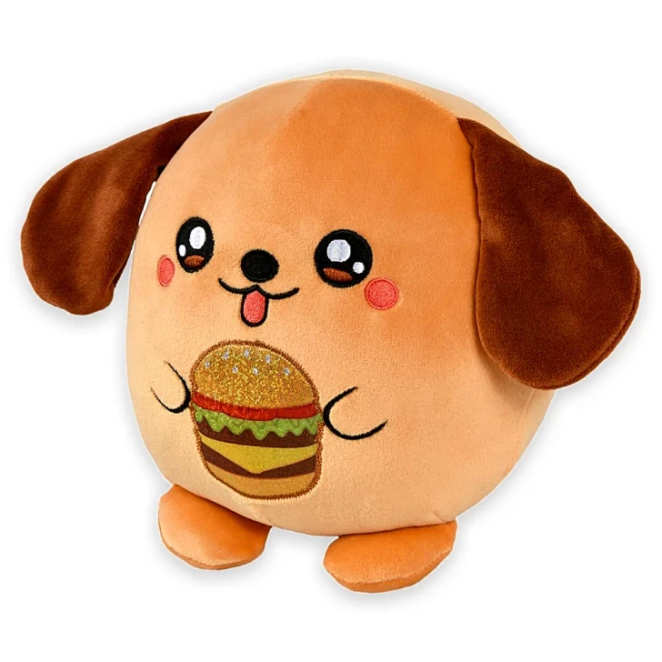 Foodie Animal Squishy-Ishy Plush 8" Each