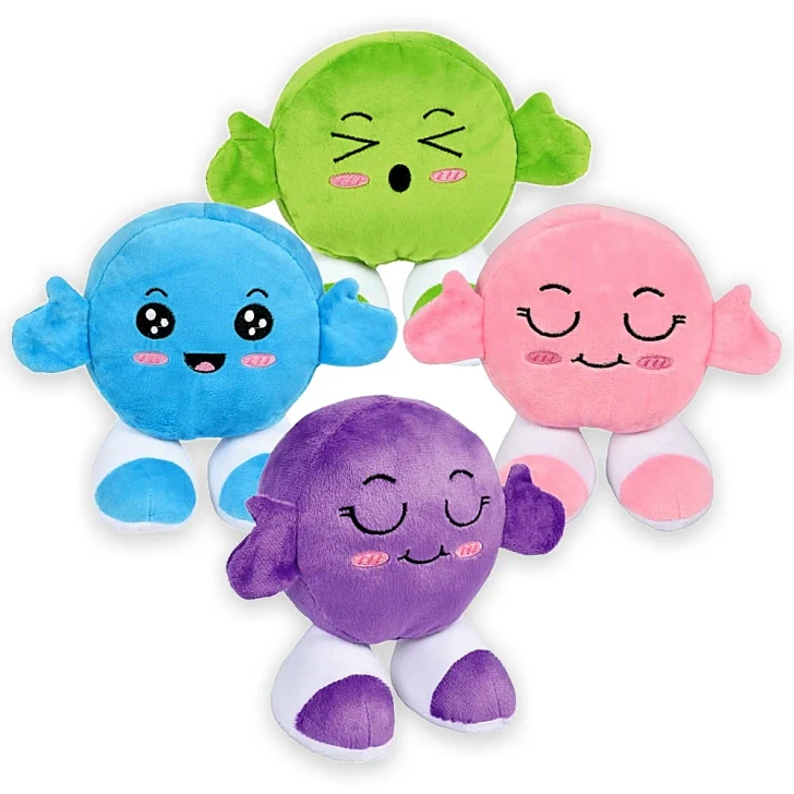 Emoticon Man Plush - 6 Inch - Case of 84